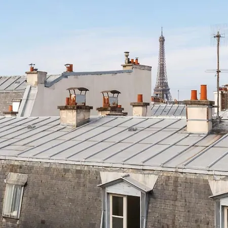 Duplex Vue Tour Eiffel Párizs